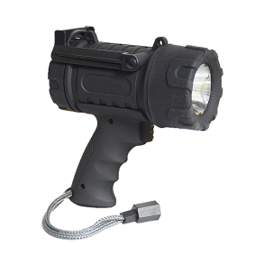 Spotlygte h�ndholdt LED genopladelig Sort