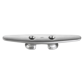 Klampe aluminium s�lveloxeret med 2 skruehuller 150 mm 16 mm