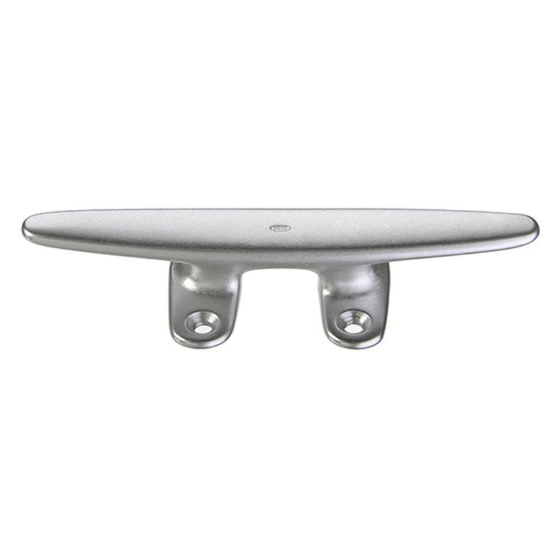 Klampe aluminium s�lveloxeret med 4 skruehuller 100 mm 13 mm