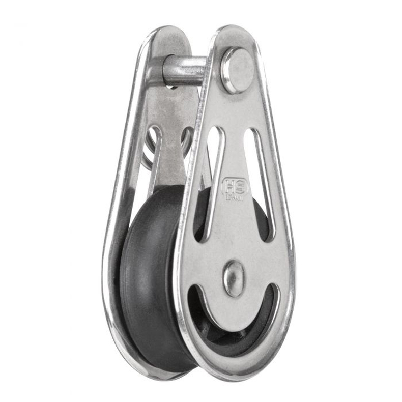 Blok rustfri 1-sk. m/bolt - Blok Rf 1-Sk For 8mm Med Bolt 3500000055