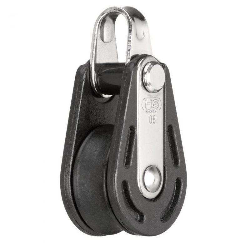 Blok fiber 1-sk. m/b�jle - Blok Fiber 1-Sk For 12mm 3525010200