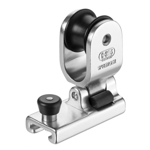 HS Genuavogn s�lveloxeret aluminium - for T-skinne B: 20 x H: 3mm