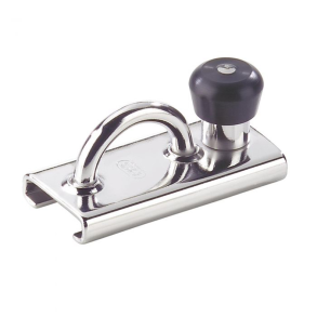 Sk�desl�de rustfri m/lille �je - Sk�desl�de rf m/stop �je 13mm for 25 mm skinne 3552202555