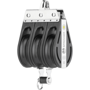 Blok fiber 3-sk. m/b�jle & hundsvot