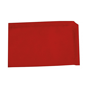 Flag for vindindikator R�d 150 x 190 mm