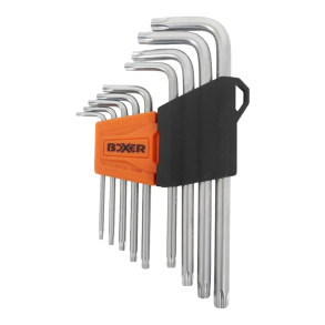 Torx N�gles�t - TORX N�gles�t 9 dele krom-vanadium TORX: 10-15-20-25-27-30-40-45-50