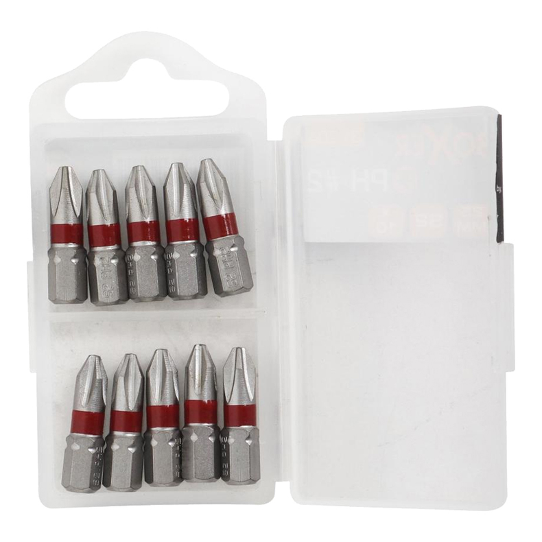 Bits PH2 25 mm x 1/4" - 10 stk.