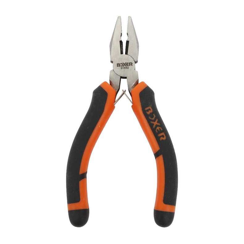 Kombinationstang Sort/orange 115 mm