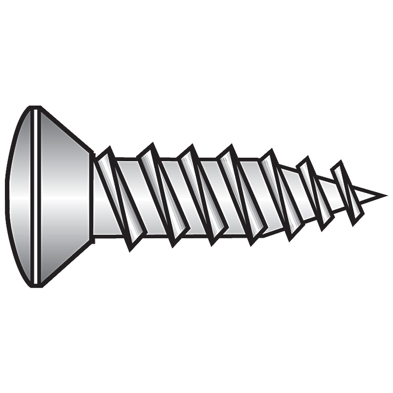 Selvsk�rende Skrue rustfri linsehoved m/PZD-k�rv LH-3,5x19 mm - 10 stk.