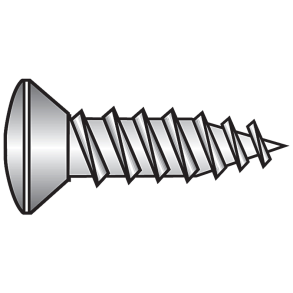 Selvsk�rende Skrue rustfri linsehoved m/PZD-k�rv LH-3,5x25 mm - 10 stk.