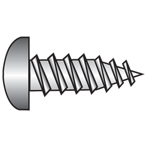 Selvsk�rende Skrue rustfri panhoved m/PZD-k�rv PH-4,8x80 mm - 5 stk.