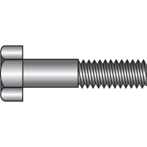 Bolt rustfri M12x80 mm