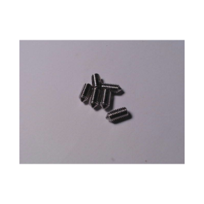 Pinolskrue rustfri m/spids ende M5x10 mm - 6 stk.