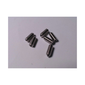 Pinolskrue rustfri m/spids ende M5x12 mm - 6 stk.