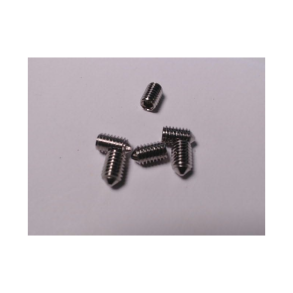 Pinolskrue rustfri m/spids ende M6x10 mm - 6 stk.