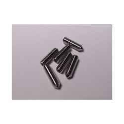 Pinolskrue rustfri m/spids ende - PinolSkrue m/spids M6 x 20 DIN 914 A4 Pose � .