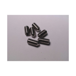 Pinolskrue rustfri m/spids ende M8x16 mm - 6 stk.