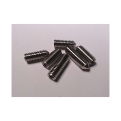 Pinolskrue M/Spids A4 M8x20 Din 914 ps 6 stk