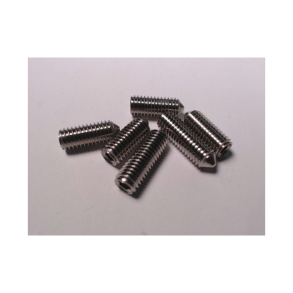 Pinolskrue rustfri m/spids ende - PinolSkrue m/spids M8 x 20 DIN 914 A4 Pose � .