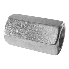 M�trik rustfri lang M6 18 mm M6 x 18 - 3 stk.