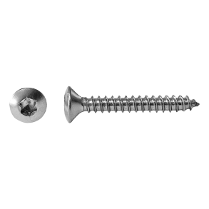 Selvsk�rende Skrue rustfri linsehoved m/torx LH-6,3x16 mm - 5 stk.