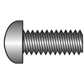Maskinskrue rustfri m/lige k�rv (panhoved) - Maskinskrue Panhoved M4 x 16 DIN 85 A4 Lige k�rv Pose � .