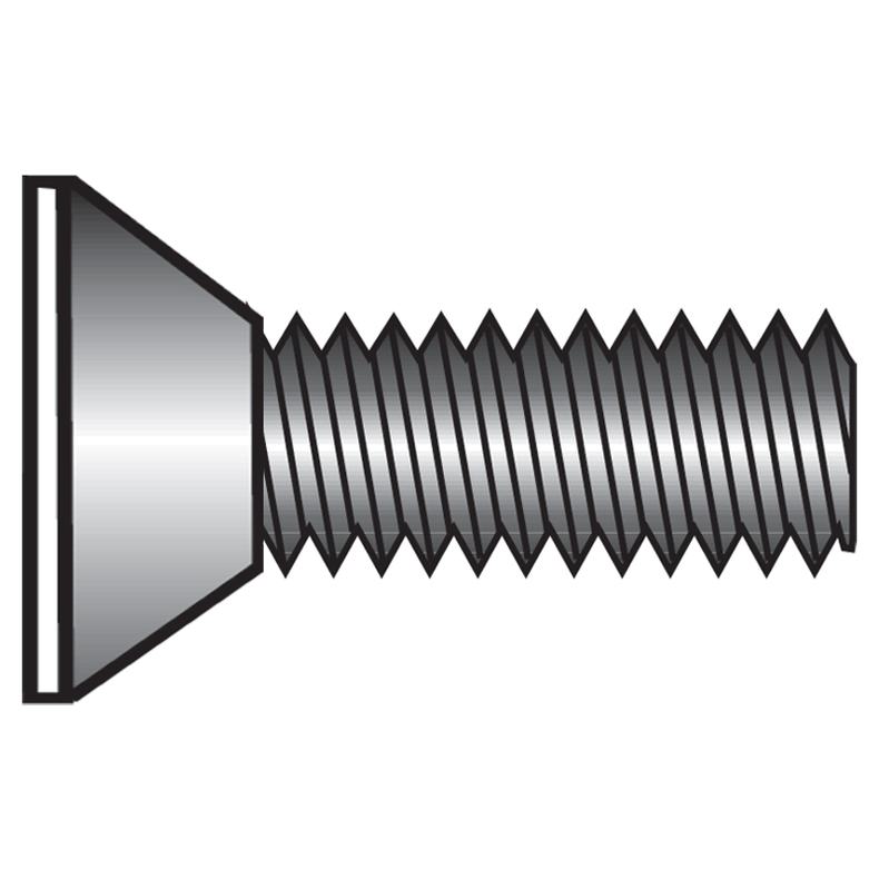 Maskinskrue rustfri m/torx (unders�nket) - Maskinskrue Unders�nket M8 x 60 TX 40 A4 Pose � .