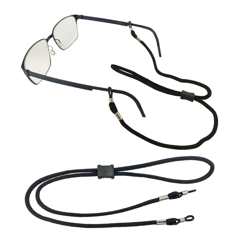 Brillesnor justerbar - Brillesnor justerbar 60 cm sort