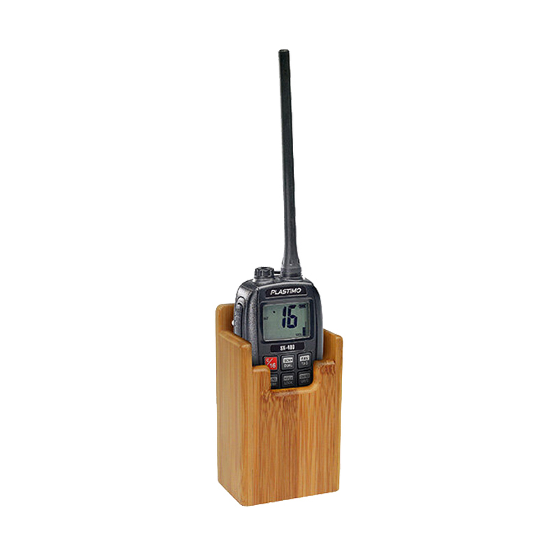 Bamboo VHF/GPS-holder 90 x 140 x 45 mm