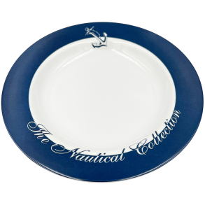 Nautical Collection Dyb Tallerken 22,5 cm - 6 stk.