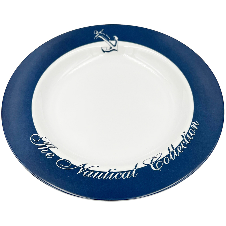 Nautical Collection Dyb Tallerken 22,5 cm - 6 stk.