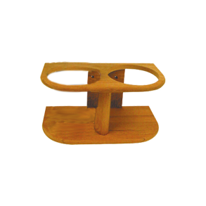 Bamboo Glasholder 190 x 50 x 100 mm