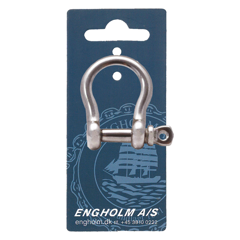 Sj�kel H varmgalvaniseret m/�jebolt - Sj�kel "H" m/�jebolt glv 10 mm Brud 1200 kg .