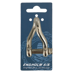 Sj�kel vredet rustfri m/�jebolt - Sj�kel 12 mm rf vredet Brud 5400 kg .