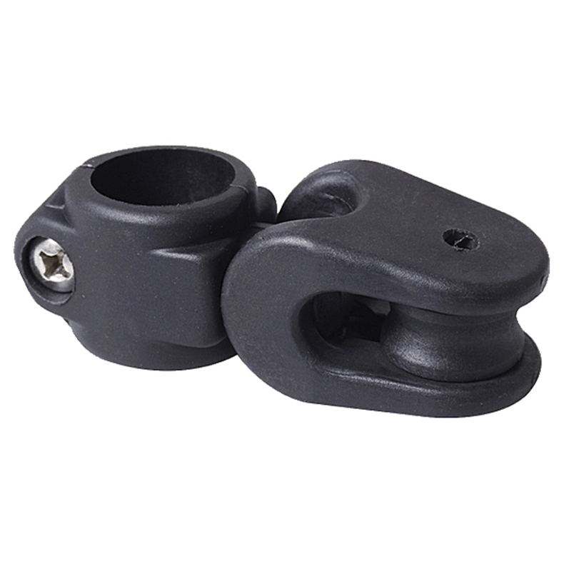 Scepterblok nylon med svirvel Sort