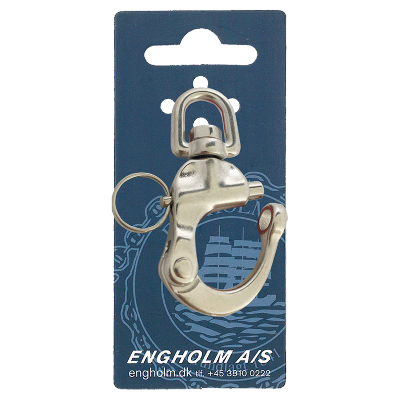 Fokkesk�dehage rustfri m/svirvel - Fokkesk�dehage rf m/svirvel 125 mm Brud 3800 kg