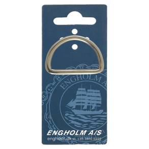 D-ring rustfri - D-Ring rf 4 x 40 mm Brud 800 kg