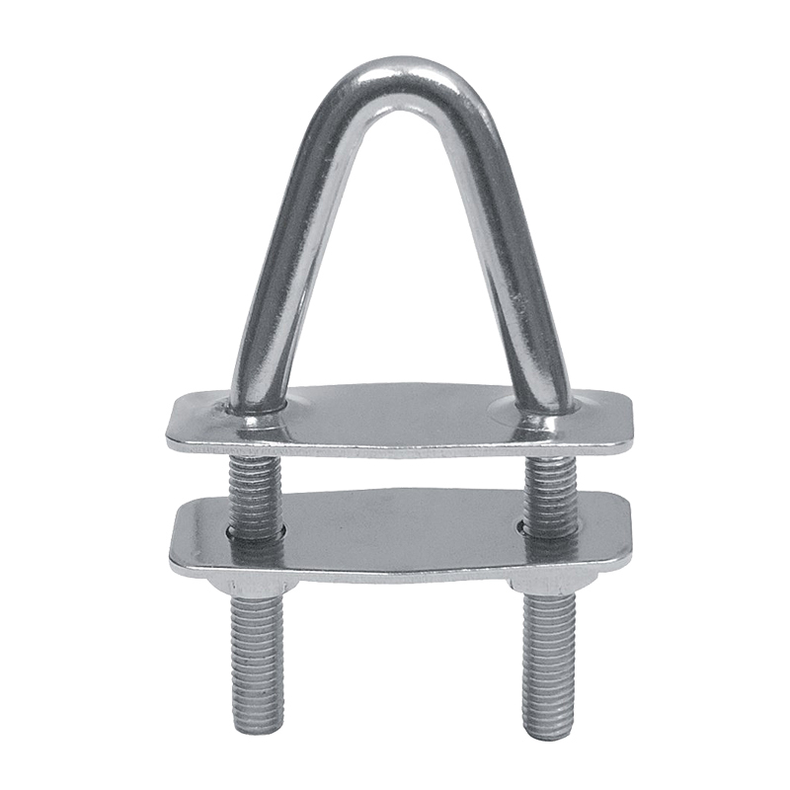 R�stjern "A" rustfri - St�vnb�jle M10 x 50 18�