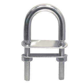 U-b�jle rustfri (forst�rket konstruktion) 10 mm 8 x 50 mm