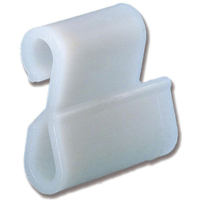 Presenningskrog plast Hvid 40 x 40 x 30 mm - 10 stk.