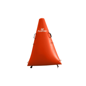 Plastimo Orange trekantet kapsejlads bje - Hjde: 150cm