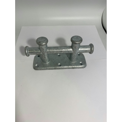 Bropullert Galv. 180x70mm Dobbelt