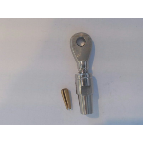 4mm Valsefri jeterminal 316