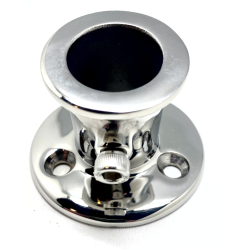 Flagfod 25mm Rustfri 316