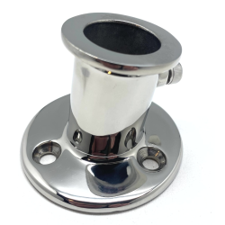 Flagfod 25mm Rustfri 316