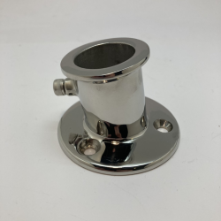 Flagfod 32mm Rustfri 316