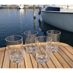 Drikkeglas 360 ml 4 stk  Polycarbonat 76x120mm