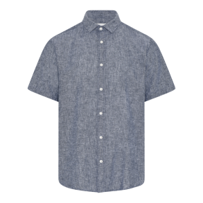 Shirt SS Rapallo - 705 Blue Melange - Str. L