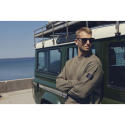 Sweatshirt Modena - 530 Olive - Str. 3XL