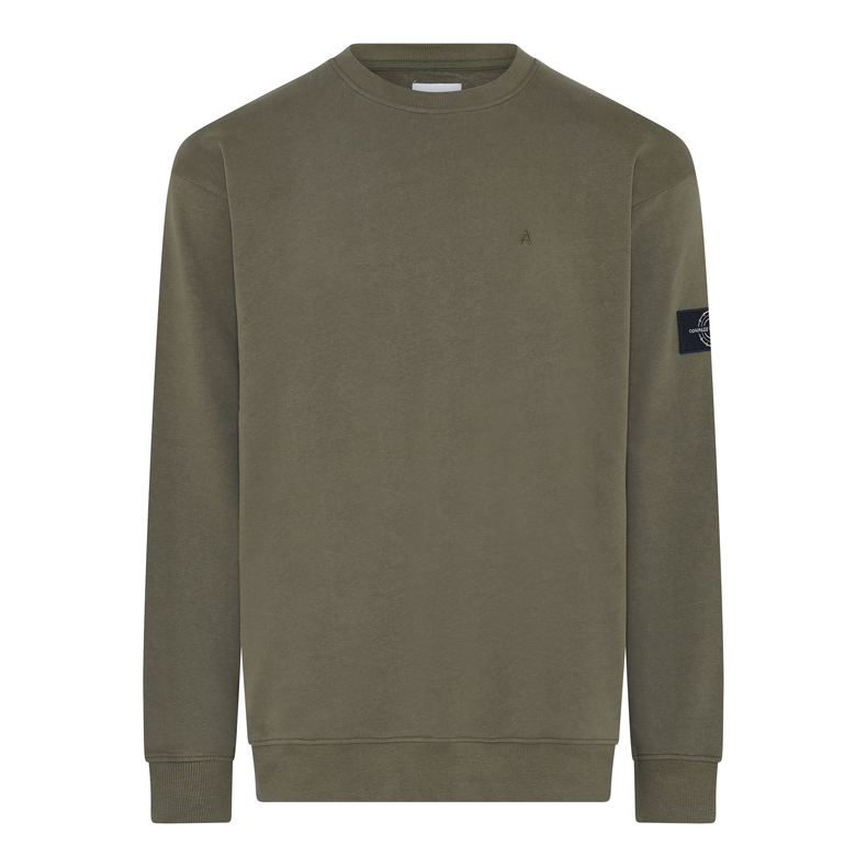 Sweatshirt Modena - 530 Olive - Str. 7XL